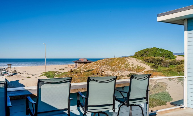 Oceano Condo | Fresh Beachfront Condo | Balcony with Pacific Views | Walk to Restaurants
