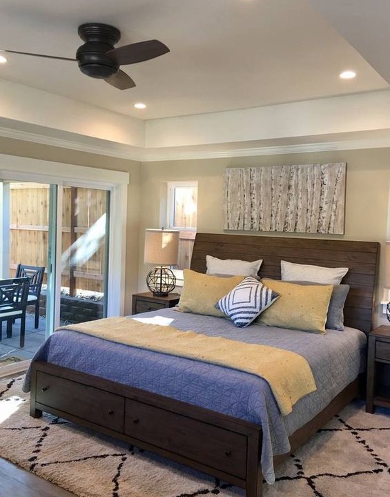 Photo of Bedroom in Historic Railroad District