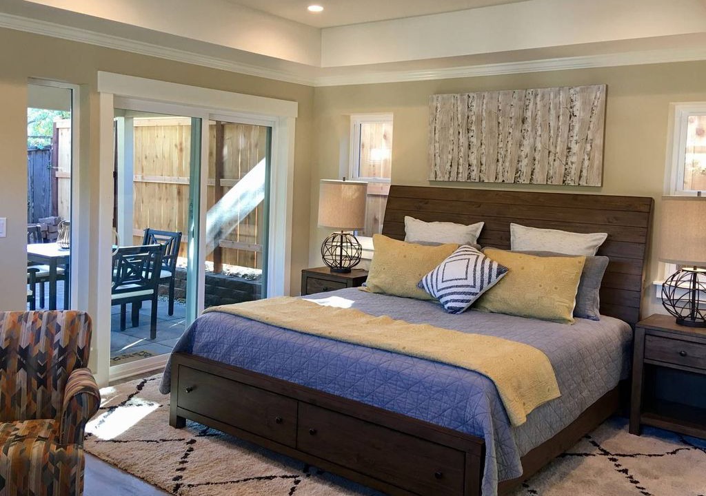 Photo of Bedroom in Historic Railroad District