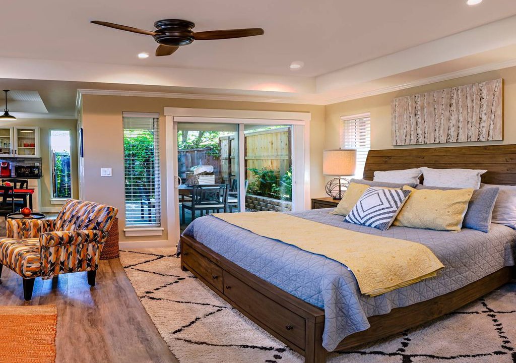 Photo of Bedroom in Historic Railroad District