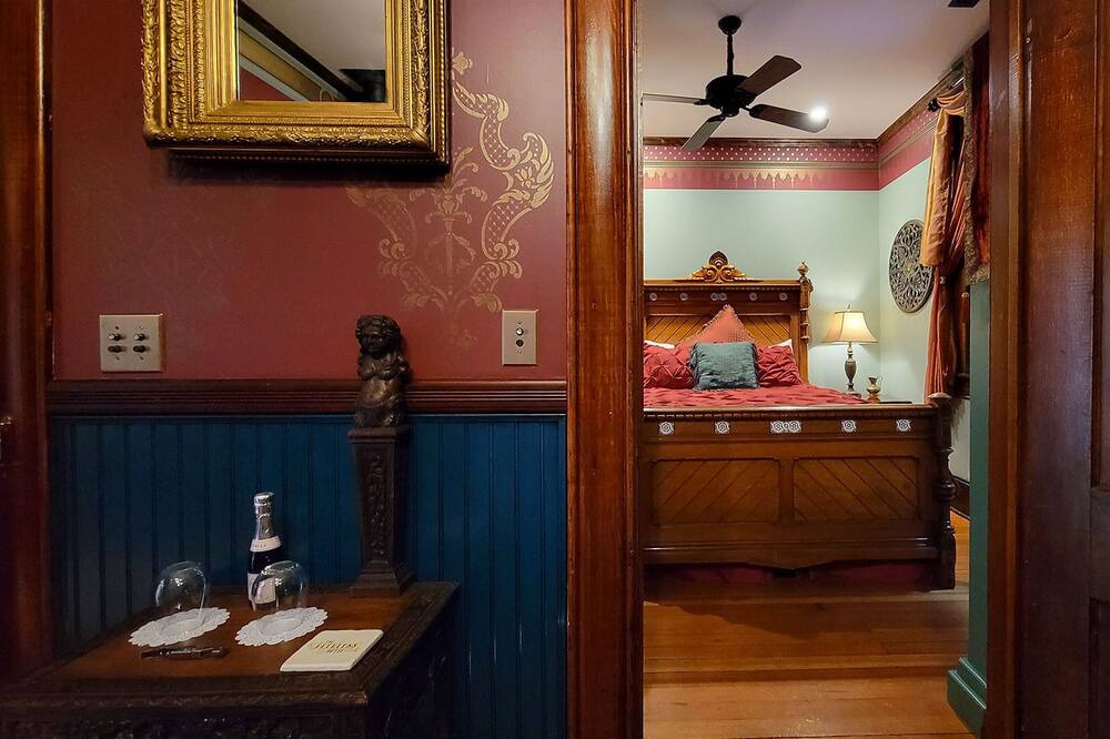 Photo of Bedroom in Historic Railroad District