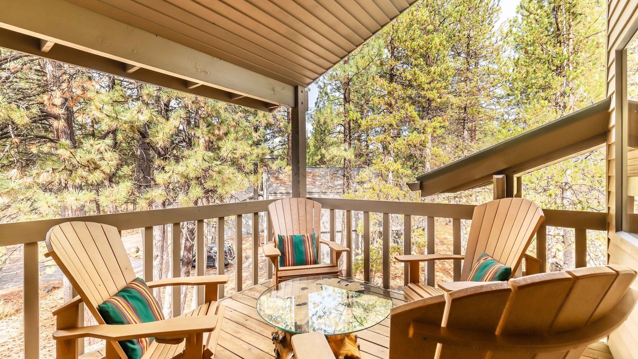 Photo of Patio Balcony in Sunriver