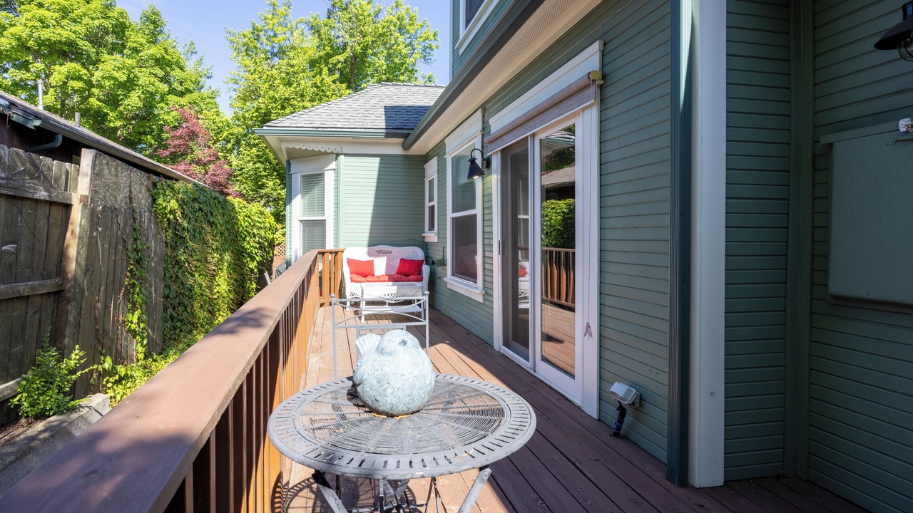 Photo of Patio Balcony in Historic Railroad District