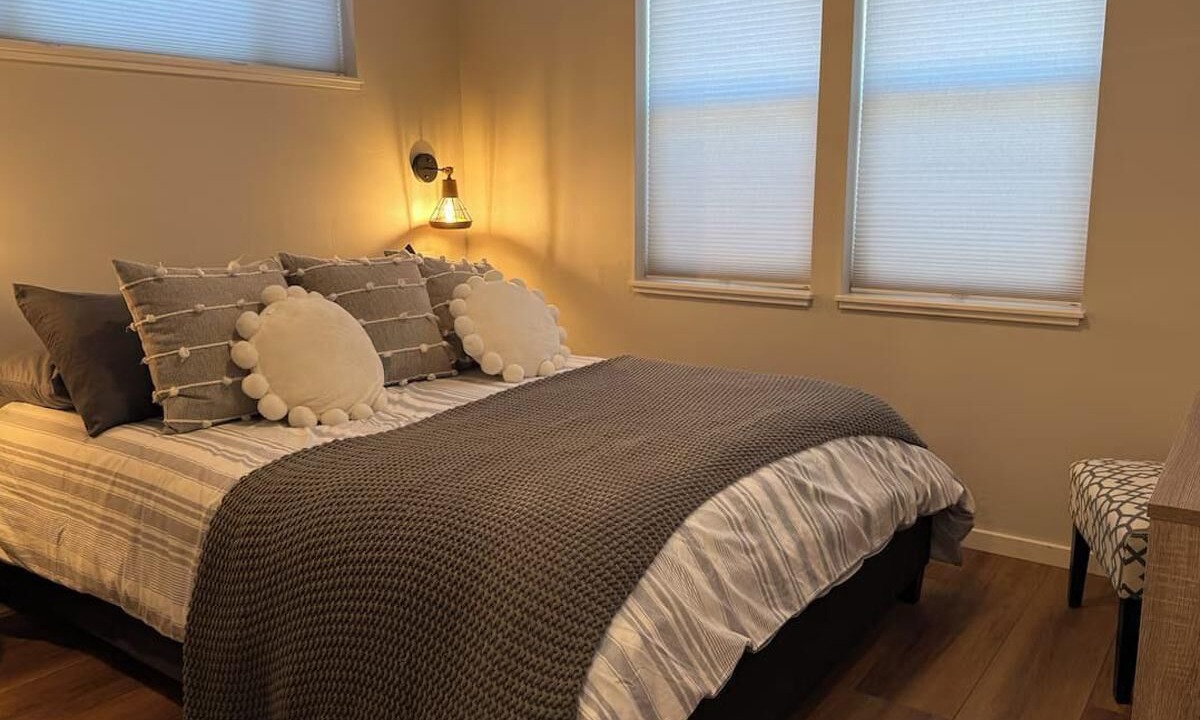 Photo of Bedroom in Historic Railroad District