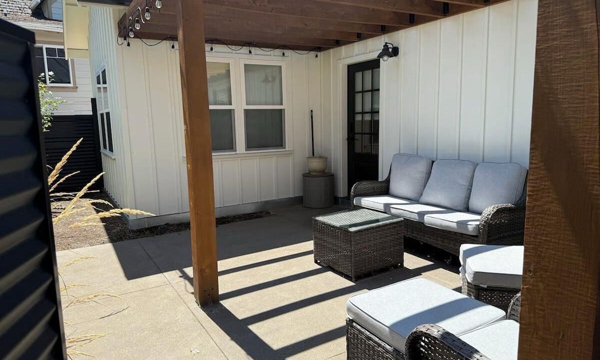 Photo of Patio Balcony in Historic Railroad District