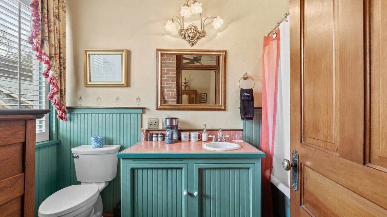 Photo of Bathroom in Historic Railroad District