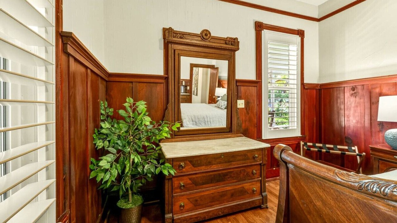 Photo of Bedroom in Historic Railroad District