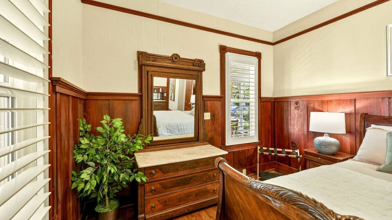 Photo of Bedroom in Historic Railroad District