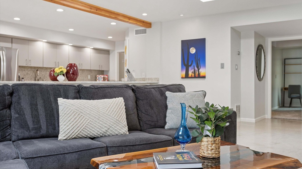 Photo of Livingroom in Brown and Stetson Business