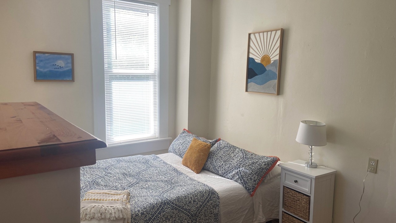 Photo of Bedroom in Historic Railroad District
