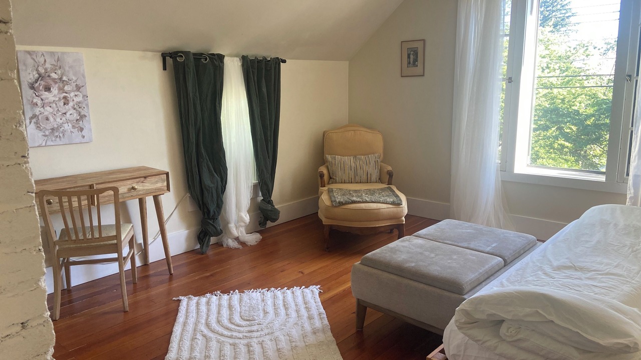 Photo of Bedroom in Historic Railroad District