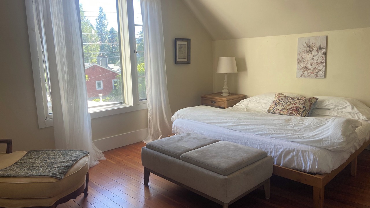 Photo of Bedroom in Historic Railroad District