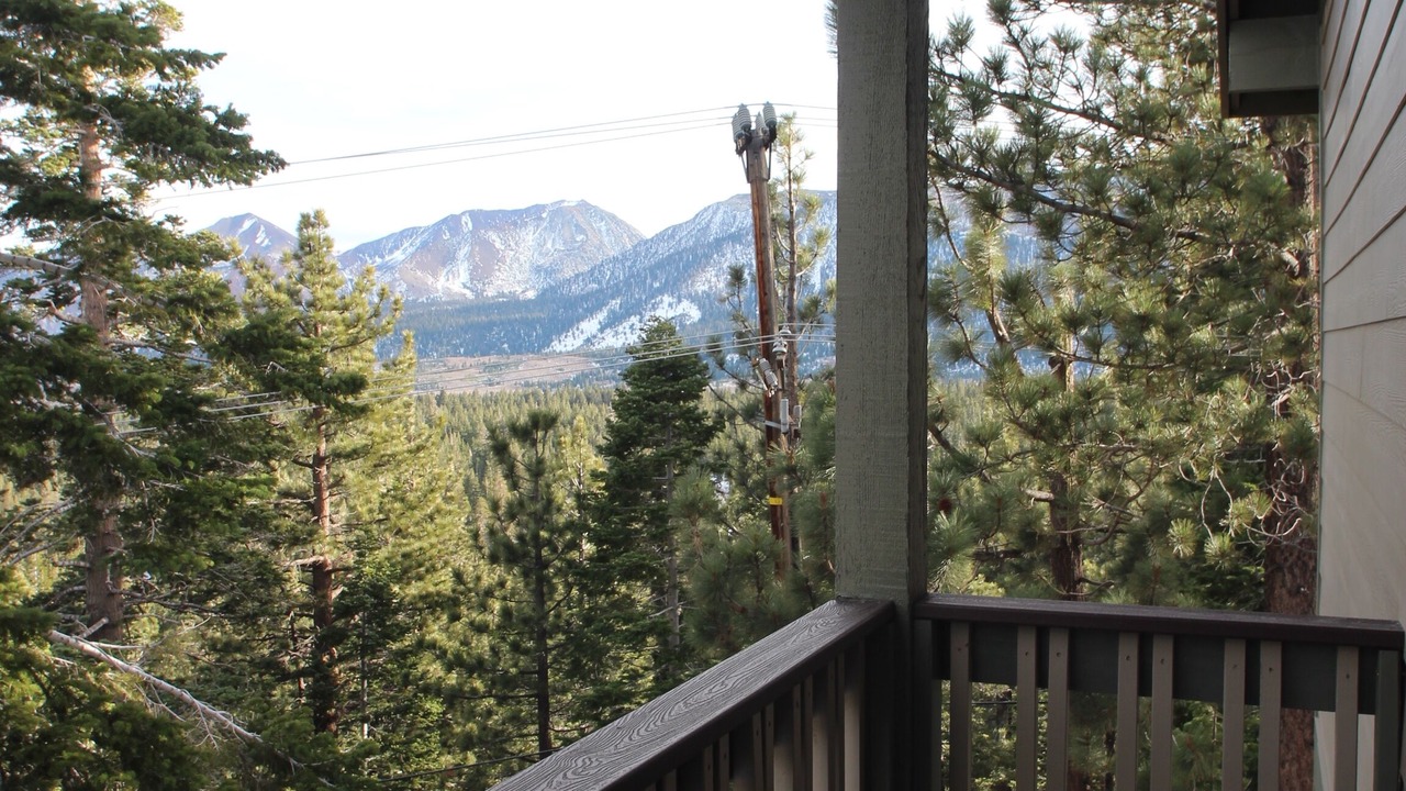 Photo of Patio Balcony in Mammoth Lakes