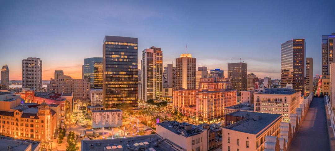 Photo of Buildings in Gaslamp Quarter