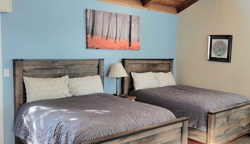 Large End Room, Double Beds, Private Hot Tub, Ocean View