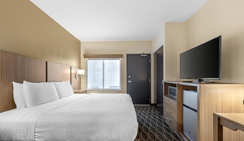 Suite, 1 King Bed, Accessible, Patio (with Sofabed)