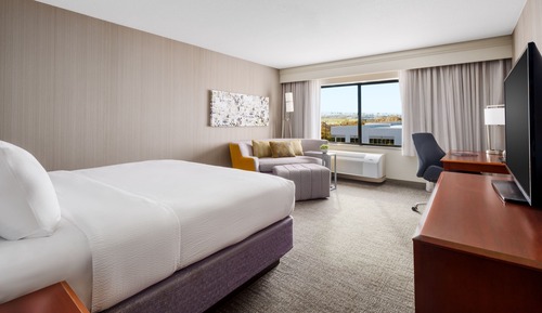 Room, 1 King Bed with Sofa bed, Hearing Accessible
