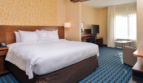 Suite, 1 King Bed with Sofa bed, River View