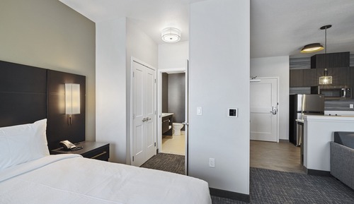 Studio, 1 King Bed with Sofa bed (Mobility Accessible, Roll-in Shower)