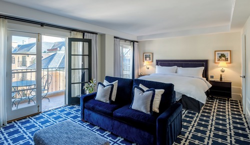 Courtyard King Suite, Balcony