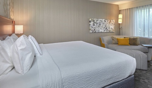 Room, 1 King Bed with Sofa bed (Mobility/Hearing Accessible, Tub)