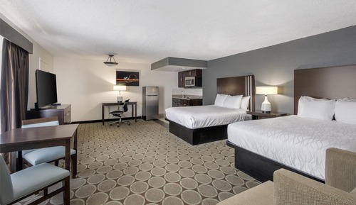 Standard Room, 2 Queen Beds, Non Smoking, Kitchenette