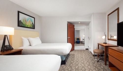 Premium Suite, 2 Double Beds (Wellness, In-room air purification)