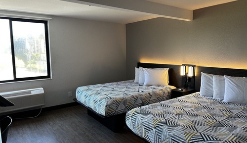 Standard Room, 2 Queen Beds, Non Smoking, Refrigerator & Microwave