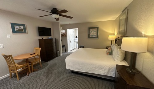 Deluxe Room, 1 King Bed, Terrace, Garden View