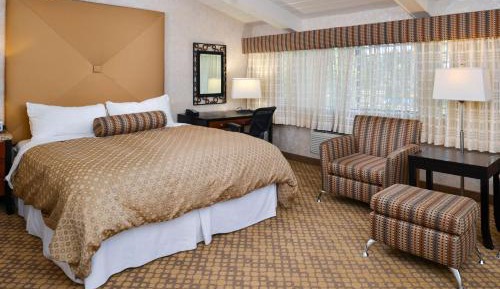 Deluxe King Room with Courtyard View