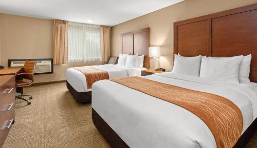 Queen Room with Two Queen Beds and Roll-In Shower - Accessible