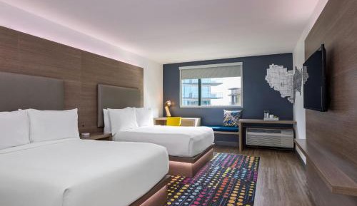 Splash Double Double, Guest room, 2 Double, Pool view