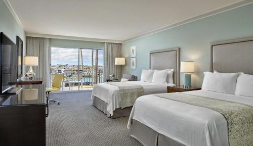 Marina View Double Room with Two Double Beds